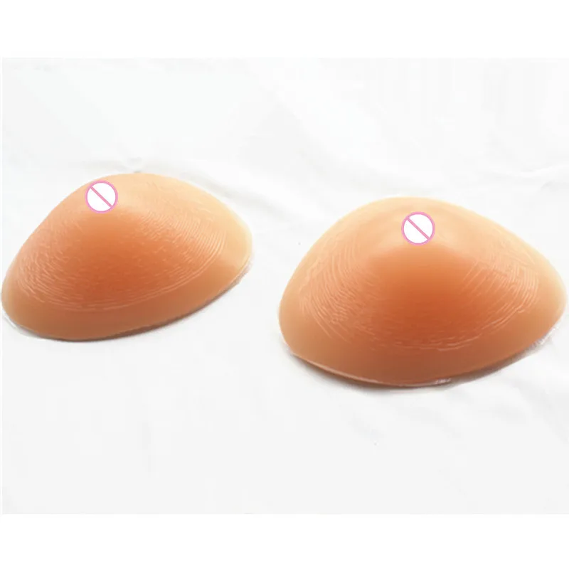 Треугольная форма искусственный силикон груди протез поддельные грудь для