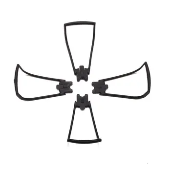 

Propeller Cover Propeller Protecting Device RC Quadcopter Accessory for SG700 DM107 4 PCS DJI 10g ACEHE 9*5*2cm Black ABS