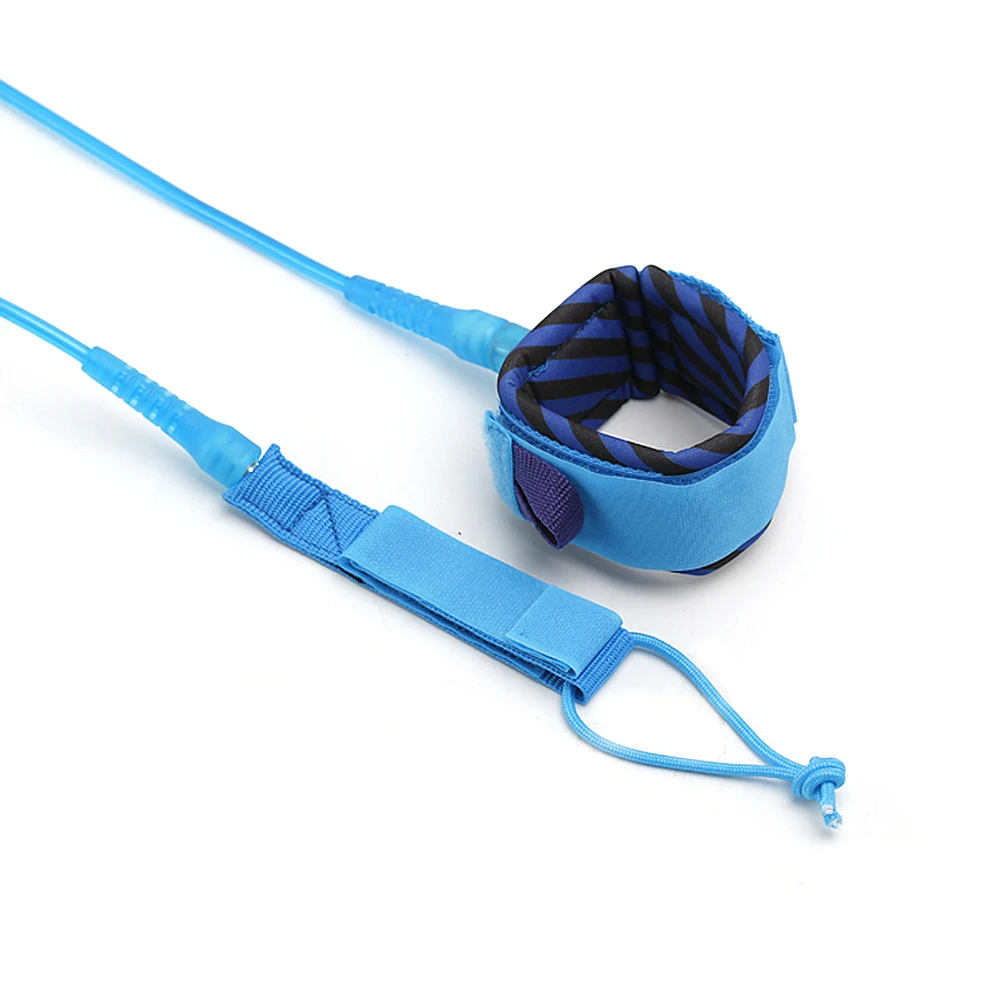 6FT Paddle Leash Surf Leash Surfboard Smooth Steel Swivel Surfing Leg Rope Smooth Steel Paddle board