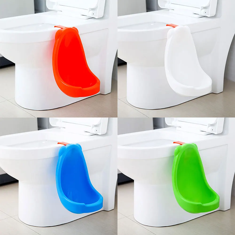 

Ephex Multicolor PP Standing Pee Potty Durable Bathroom Supplies Urinal Hanging Training Baby Accessories