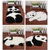 Animal Rug High Quality Long Fluff Panda Koala Sheep Mat Faux Fur Carpet Living Room Bedroom Sofa Cushion Artificial Fluffy Mats 1