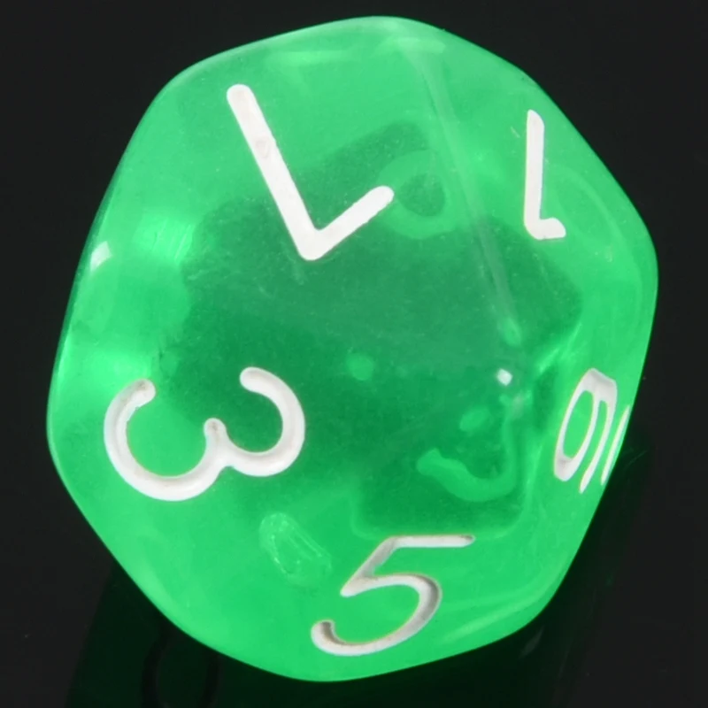 Качество 10-Dices D10 10-сторонняя игральная кость из драгоценного камня для ролевых игр Подземелья и Драконы настольные игры