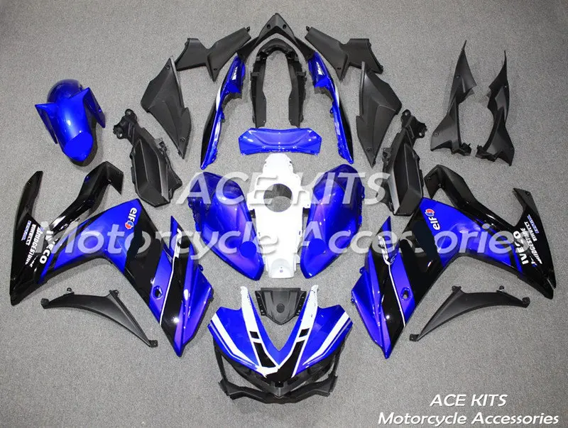 Мотоциклетный обтекатель abs, пригодный для Yamaha R25 R3 корпусные детали плесень синий ACEKITS Магазин № 0160 - Цвет: All sorts of color