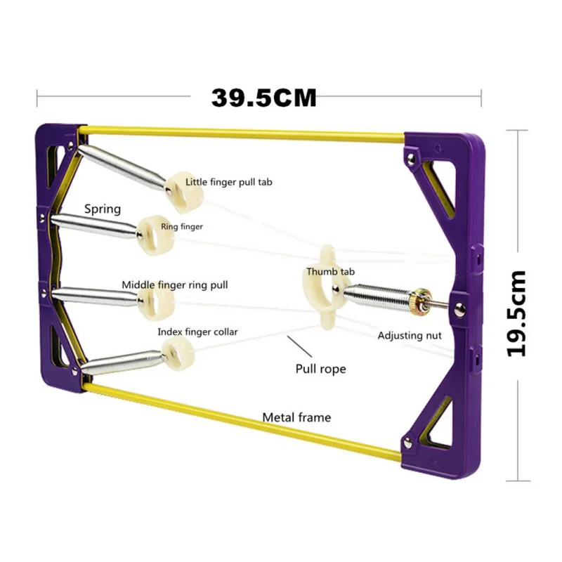 Тренажер для пальцев, тренажер для пальцев, рукоятка для рук, фитнес-гитара, фортепиано, растягивание пальцев, тренировка запястья
