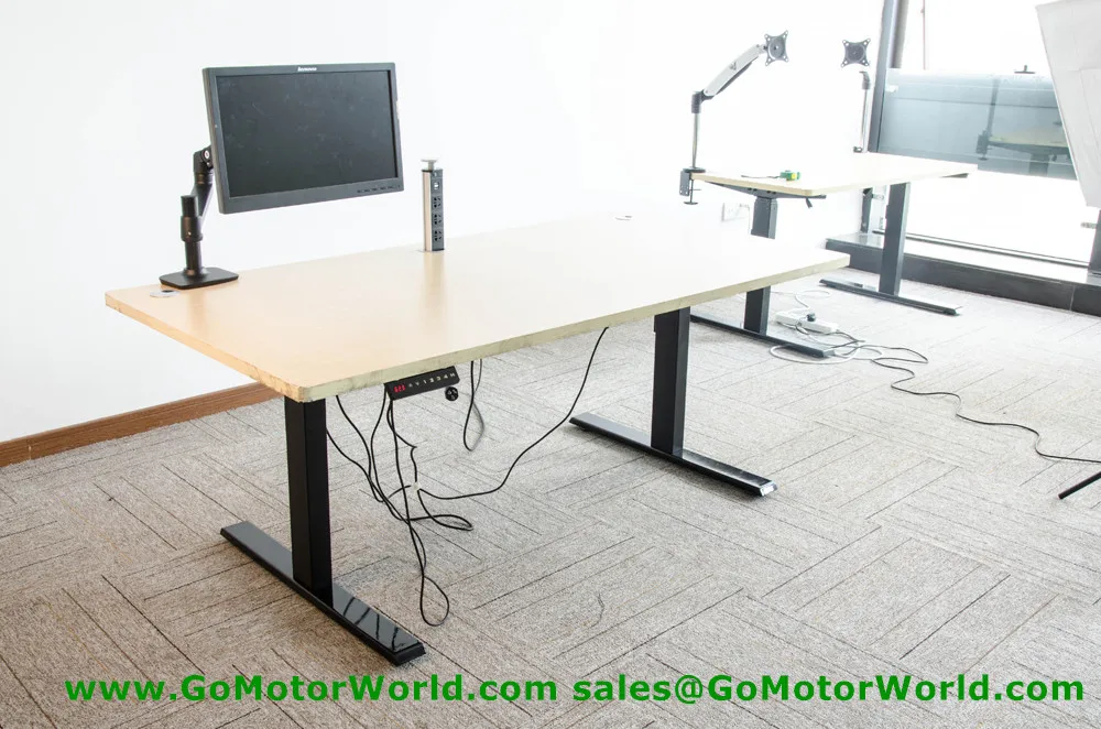 

Free shipping to West Europe Height adjustable table mini height 560mm max height 1210mm 35mm/s speed 100KG lift
