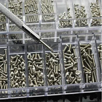 

500Pcs 18 Types Mini screw DIY Kit Laptop Computer Assemble Repair Screw Fastener set