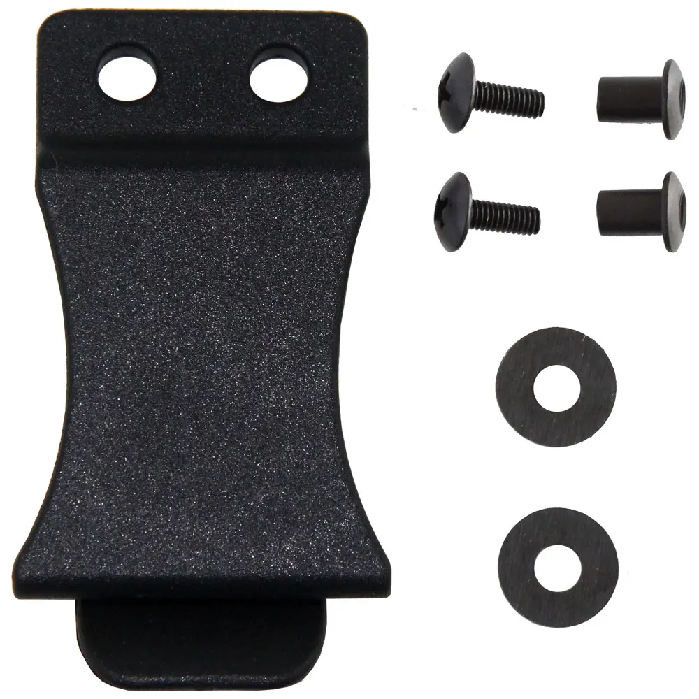 Dobra sobre Poli Montagem com Furos Conjunto de 6 Clipe Rápido Kydex Universal Faca Bainha ou Arma Coldre Clip-flush Parafusos Faça Você Mesmo Ferramenta 2 coldre clip-flush montagem com furos parafusos diy ferramenta
