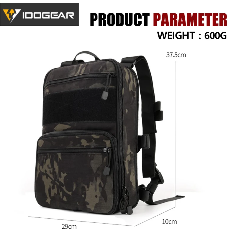 IDOGEAR 410 Flatpack тактический рюкзак многоцелевой рюкзак военный страйкбол утилита MOLLE сумка Пейнтбол 3562
