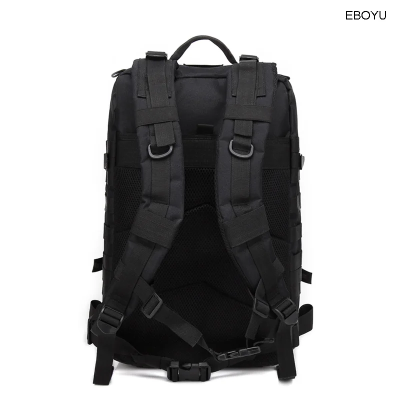 EBOYU Tactical Backpack 3 Day Assault Pack Molle Bug Out Bag 42L Military Backpack for Hiking Camping Trekking Hunting-BL090