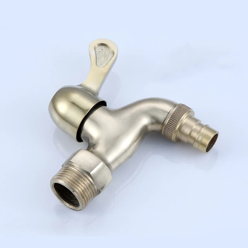 

3/4' Brass single cold water wall tap garden piscinas washing machine water tap basin faucet bibcock