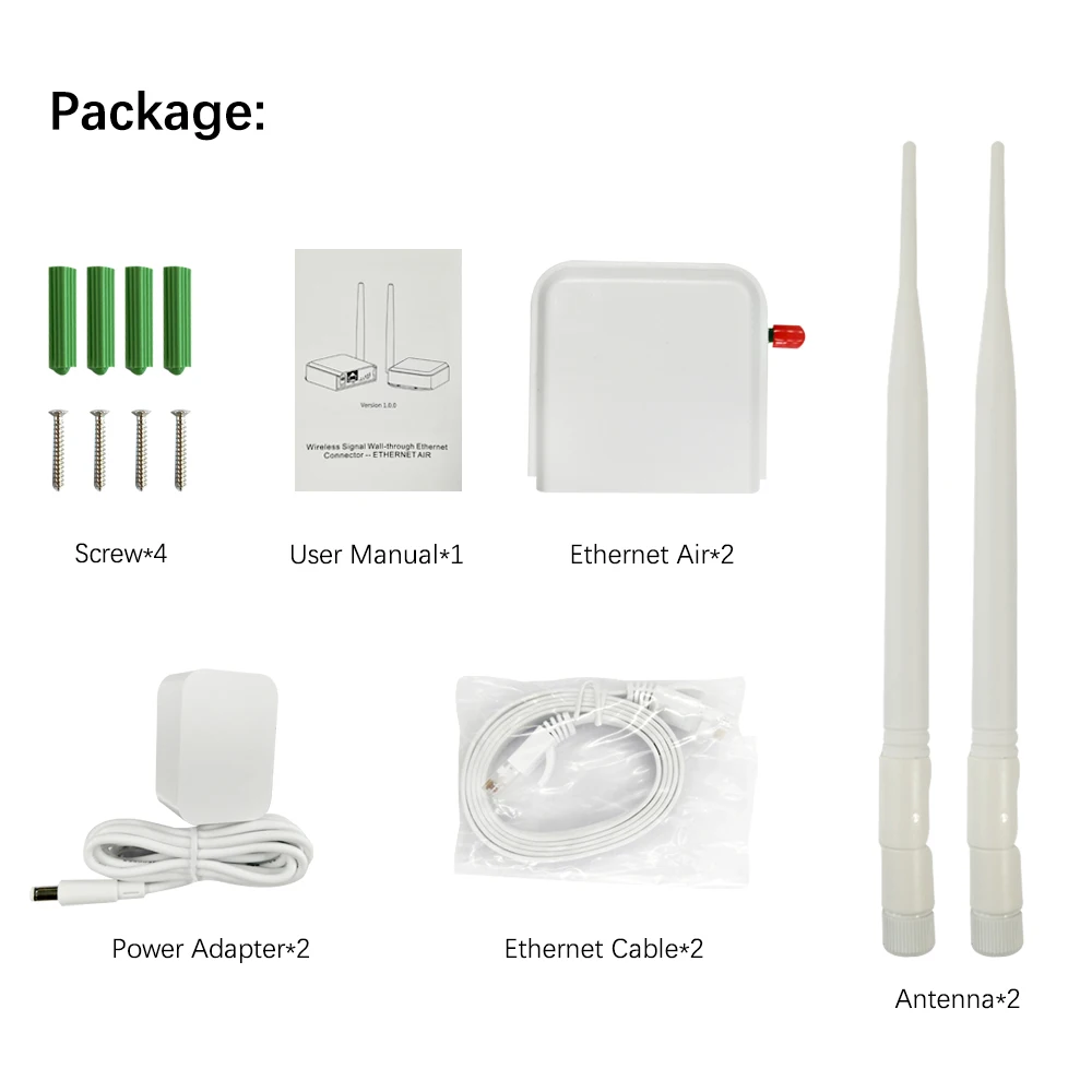 Wireless Network Bridge Wifi Halow Outdoor Wifi Signal Transmission ...