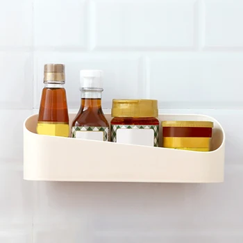

2019 New Useful Household Punch-free Bathroom Kitchen Shelf Washware Storage Shelf Rack Storage Shelf