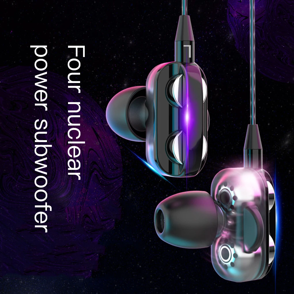 

Type-c Earphone Headphone Phone Handsfree Headset Wired Control Noise reduction Earbud with Mic