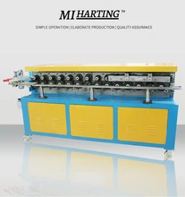 High Quality Model T-12 TDF Flange Forming Making Machine TDF-12 Sheet Metal Steel Roll Former For Air Duct Manufacture