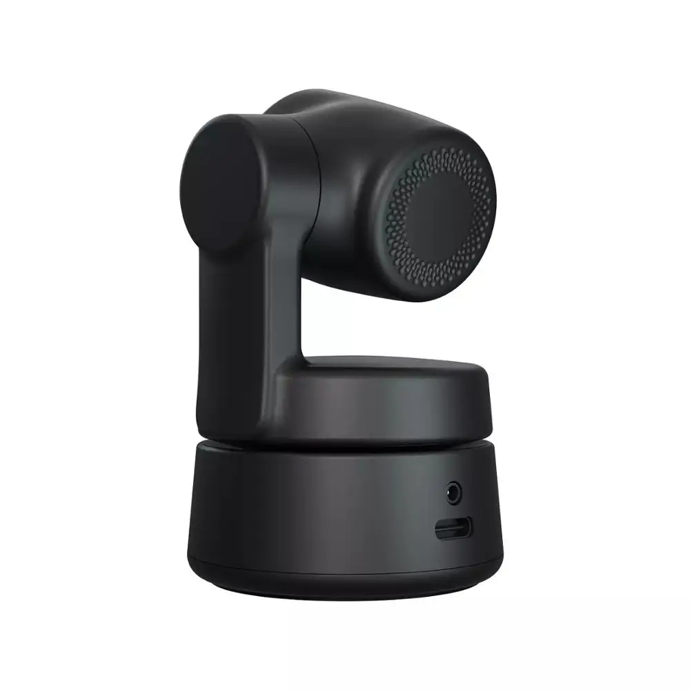 Negro OBSBOT Tiny AI-Powered PTZ Webcam 1080p Full HD 1080p Grabación y transmisión de videoconferencias 