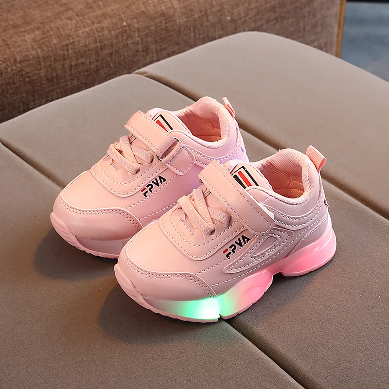 2020 new brand cute baby casual shoes LED classic Lovely baby sneakers Toddler hot sales baby boys girls shoes infant tennis