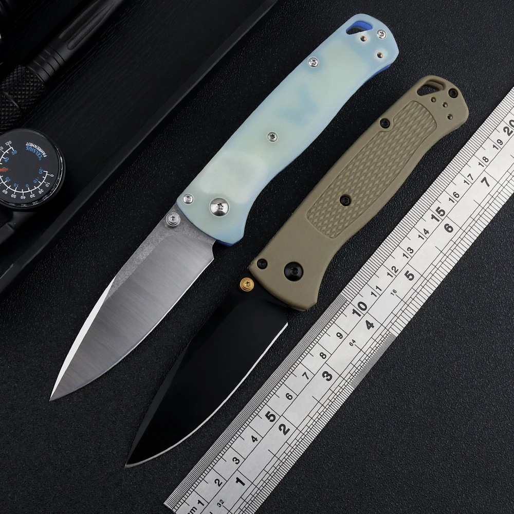 

New BM 535 S Customized Folding Knife S30V Blade Tactical Camping Survival G10/Nylon Fiber Handle Outdoor Hunting EDC Tool Knife