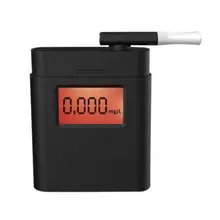 Профессиональный цифровой ЖК-дисплей полицейский Алкотестер дыхательный Алкотестер анализатор дыхания детектор безопасного вождения