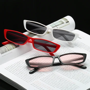 

Classic Fashion Rectangular Small Women Sunglasses Sexy Designer Trends Product Glasses Adult