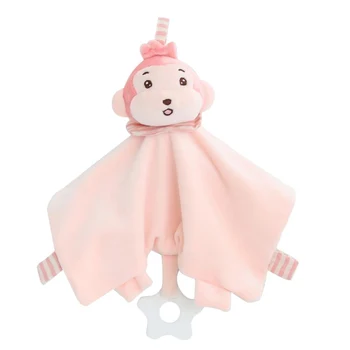 

Hot Gifts Lovely Baby Soft Plush Animal Doll Toy Infant Appease Towel Grasping Rattles Playmate Calm Toys Baby Toddle
