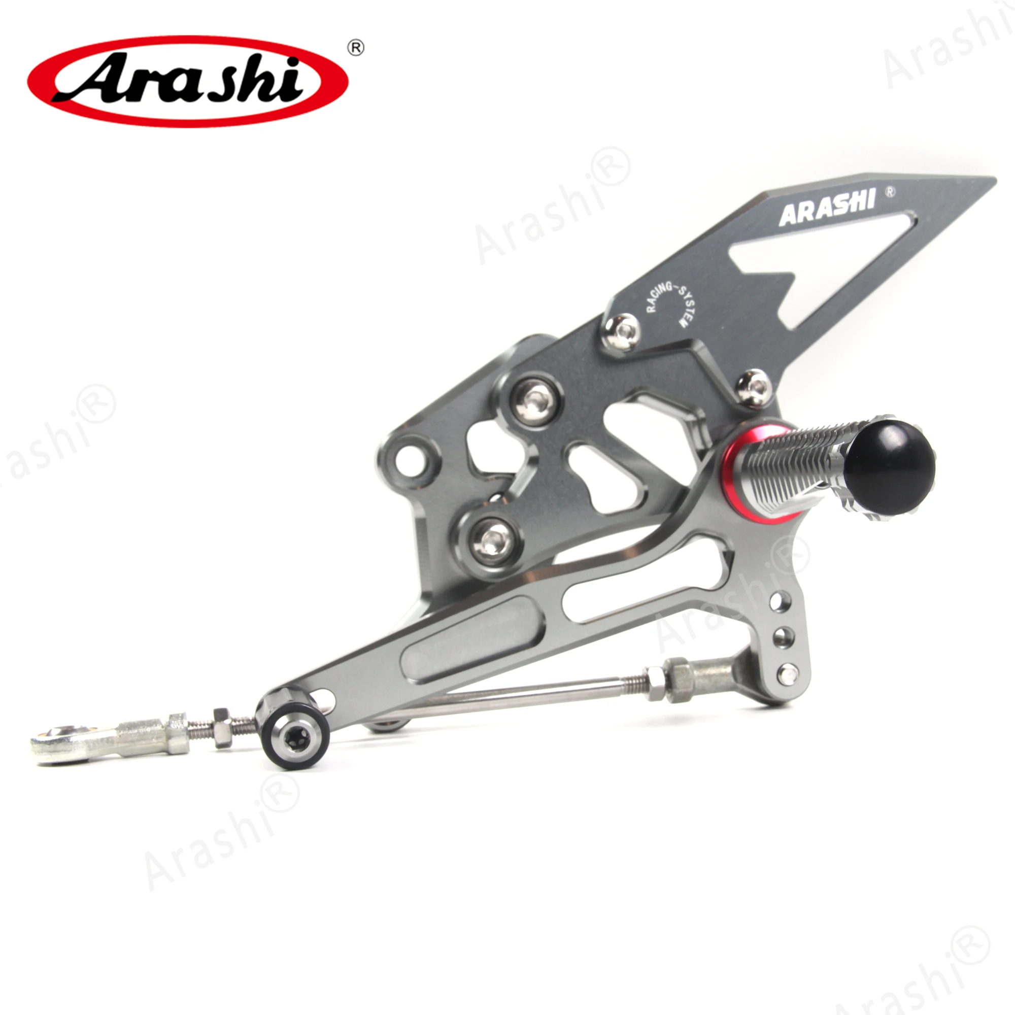 Arashi Rider CNC регулируемая подножка для YAMAHA R3 R25 YZF R3 R25- подножки задние наборы задние наборы из алюминия