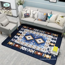 Коралловый мягкий бархат, Средиземноморский стиль, рисунок, Скандинавская гостиная, спальня, кабинет, кофейный стол для столовой, декоративная комната, теплая