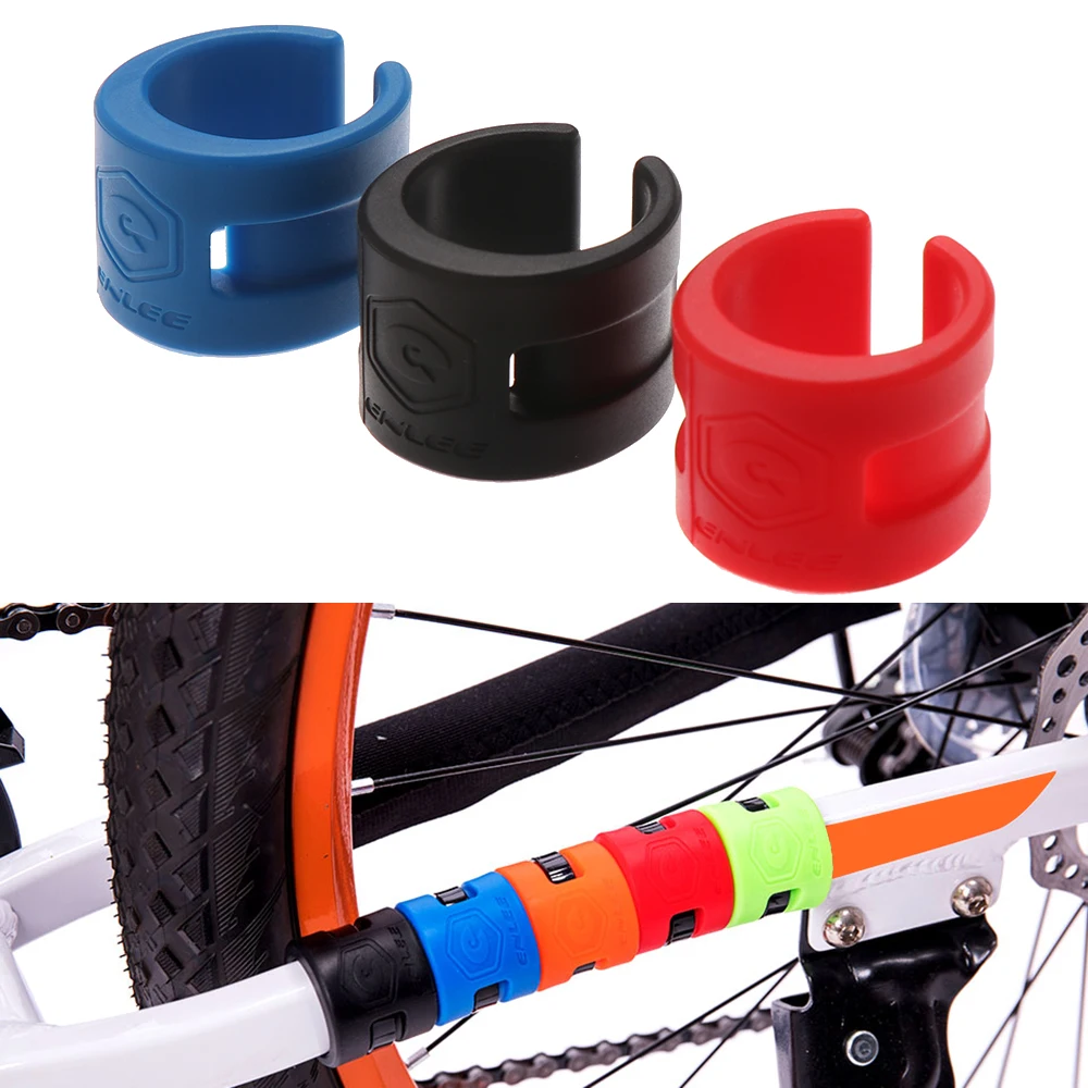 Bicycle Chain Protection Sticker Bike Rear Fork Anti-Collision Chain Protector