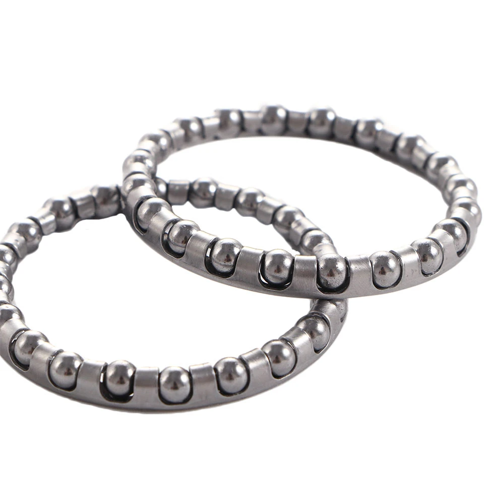 5Pcs/Lot Bike Headset Caged Ball Bearing Frame Front Fork Rear Pearl