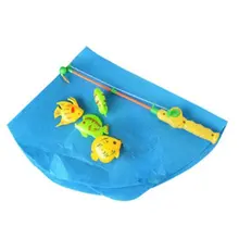 Мини-Туалет пластиковый Игровой Набор для рыбалки горшок время рыбалки практический набор Новинка подарок игрушки для детей