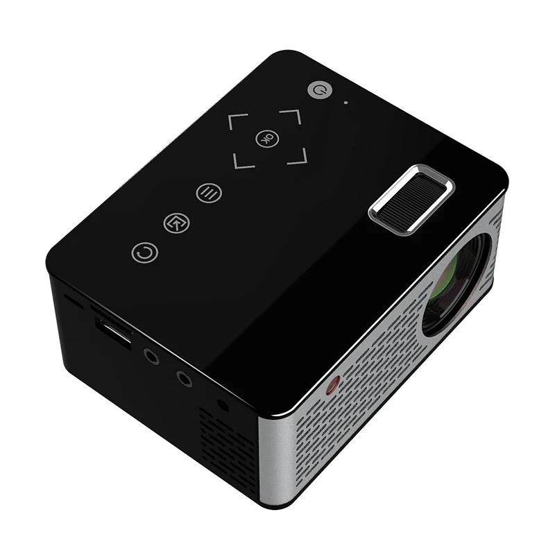 Портативный мини-проектор микро HD кинотеатр HDMI светодиодный USB видео проектор домашний кинотеатр DC128