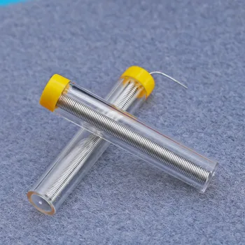 

Small tube mounted lead-free solder, low melting point, good assistant for diy headphones 2pcs