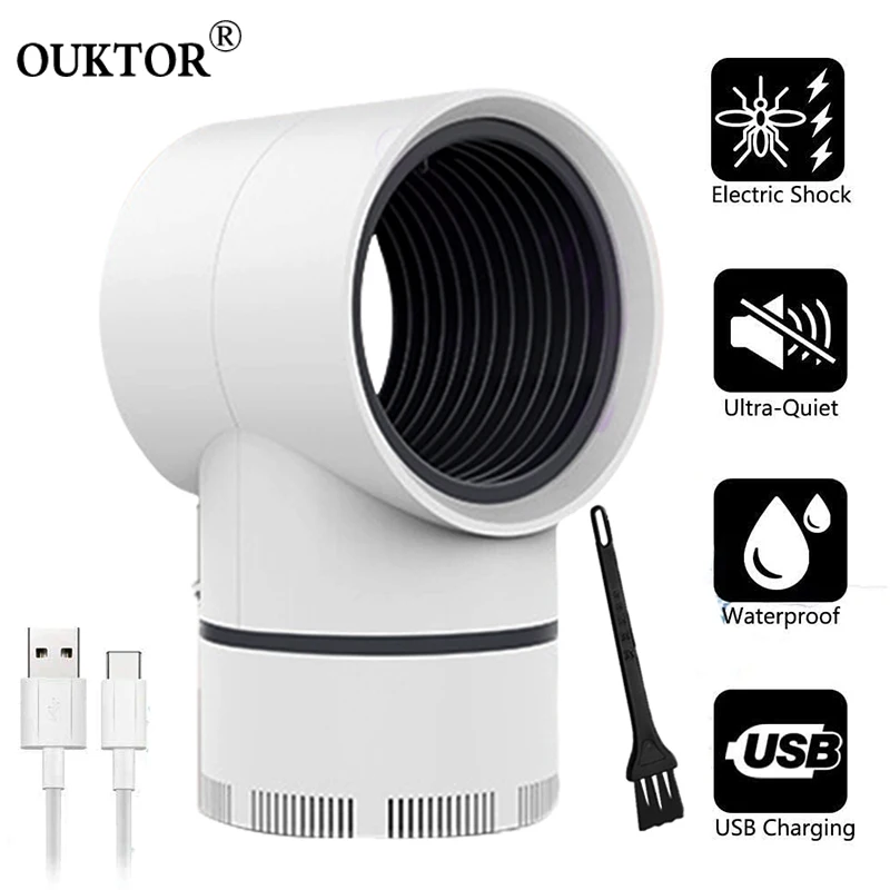 

New Efficient Led Mosquito Killer Lamp Light Fly Killer Lamp Mosquito Trap Insect Killer Lamp Bug Zapper UV Night Light Pest Con