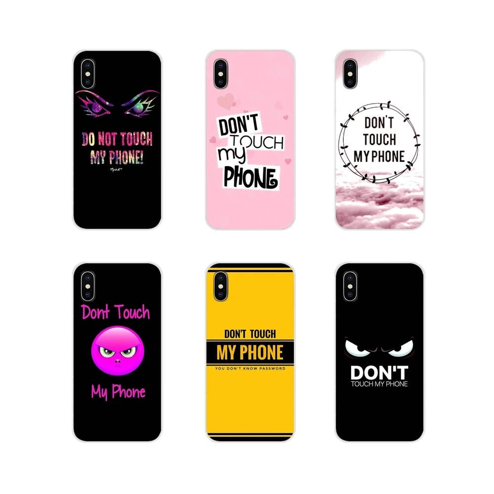 For Huawei G7 G8 P8 P9 P10 P20 P30 Lite Mini Pro P Smart Plus 2017 2018 2019 Dont Touch My Phone Accessories Cases Covers | Мобильные