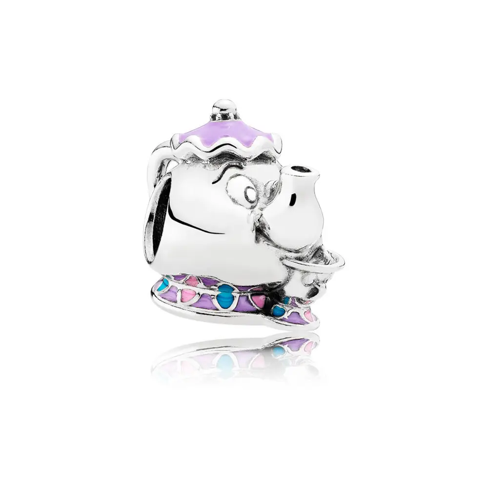 

High Quality Version 100% 925 Silver High Quality Beauty and Beast. Original 1:1 small pendant