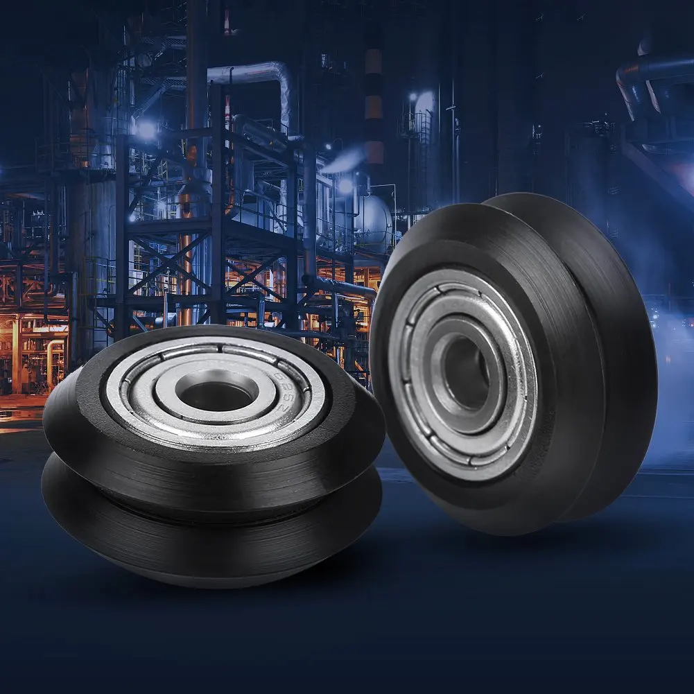 20 шт V-Shape Groove Wheel 5 мм Диаметр 625 Подшипник Аксессуары для роликов двойной