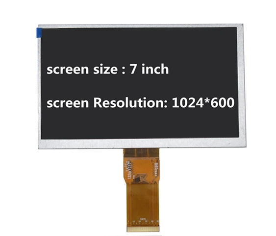 Heyman 7 дюймов 1024*600 HDMI экран ЖК-дисплей с драйвером платы монитор для Raspberry Pi Banana/Orange Pi - Цвет: Only LCD display