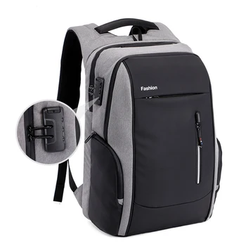 

17/15.6 inch Travel Laptop Backpack Anti Theft Laptop Backpack USB Charging Port Water Resistant College School Bag Men Women