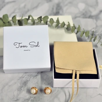 

200pcs 2020 popular jewelry package set custom logo drawer paper box
