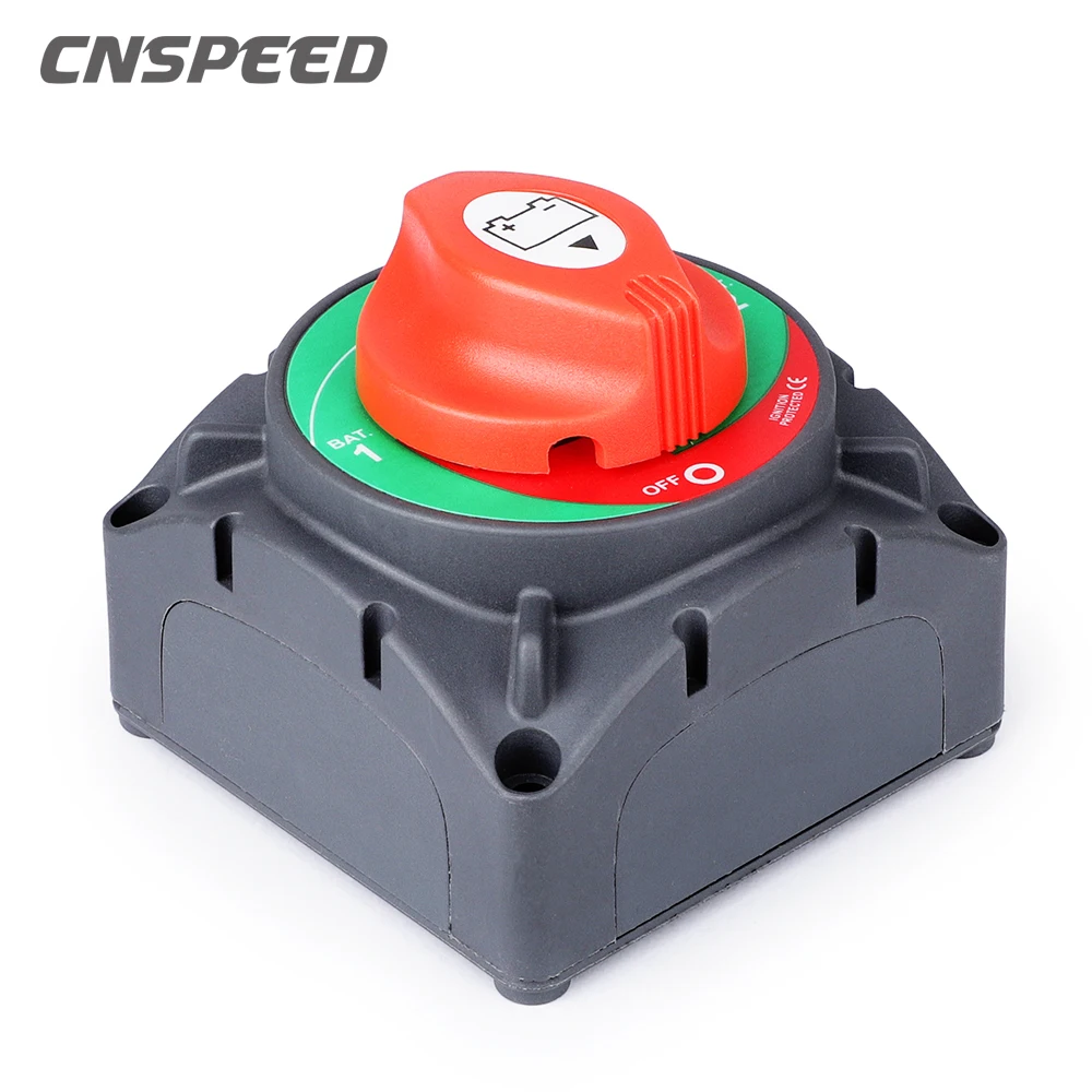 

Защита от зажигания, морской автомобиль, лодка, Rv, ВКЛ./ВЫКЛ. Аккумулятор, 4 положения, 48 В постоянного тока, 350 А, переключатель батареи повышенной мощности