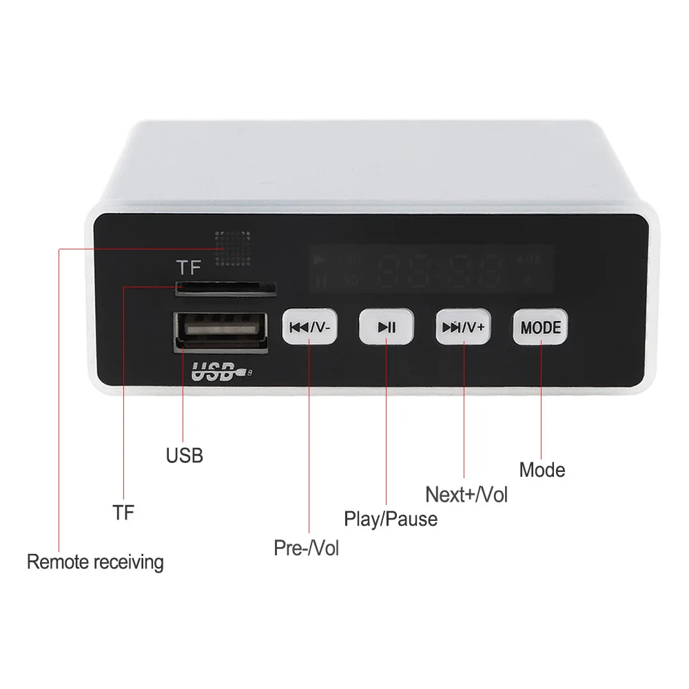 60 Вт Bluetooth небольшой усилитель мощности MP3 декодер поддержка APE/FLAC/WAV MP3 Lossless формат декодирования