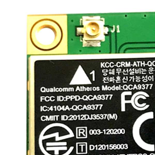 QCA9377 двухдиапазонный AC wifi модуль wifi адаптер Mini PCI-E 2,4G/5G
