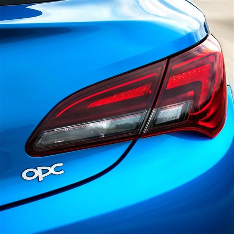 5 шт. автомобильный Стайлинг 8*3,5 см металлические черные Серебряные OPC эмблемы задний багажник значок боковой логотип наклейки на дверь авто аксессуары