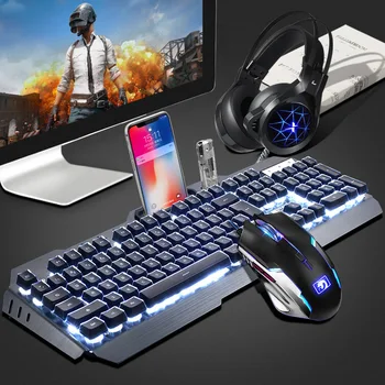 

Technology Mamba Snake Mad Machinery Handfeel Keyboard And Mouse Set Gaming Laptop Desktop PC Wired Mouse And Keyboard