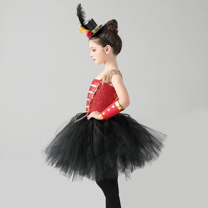 Nutcracker inspired Girls Tutu Costume Sparkly Kids Toy Soldier Tutu Dress for Girl Birthday Party Halloween Christmas Clothing (4)