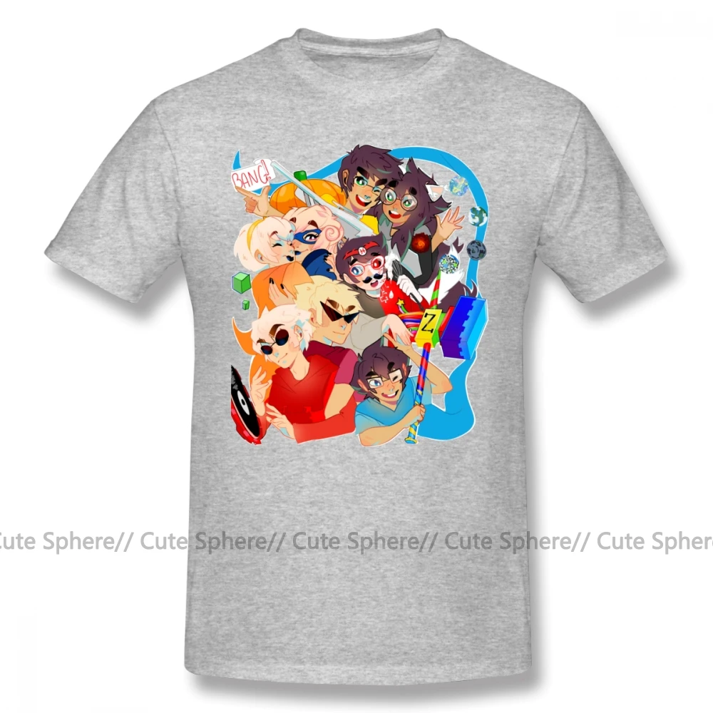 Футболка Homestuck pumpped Up, Детская футболка, забавная хлопковая футболка, Мужская классическая футболка с коротким рукавом и принтом XXX - Цвет: Gray