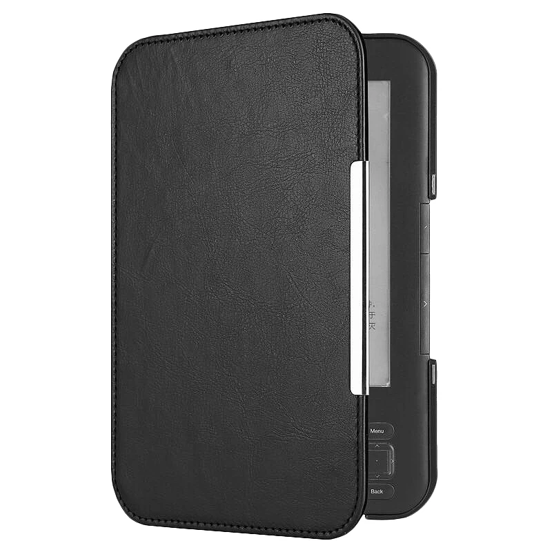 

PU Leather Flip Folio Magnetic E-Book Cover for Amazon Kindle 3 3Rd Reader Keyboard Screen EReader Protective Case