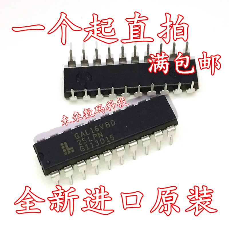 

10pcs/lot GAL16V8D25LP DIP20 GAL16V8D-25LP