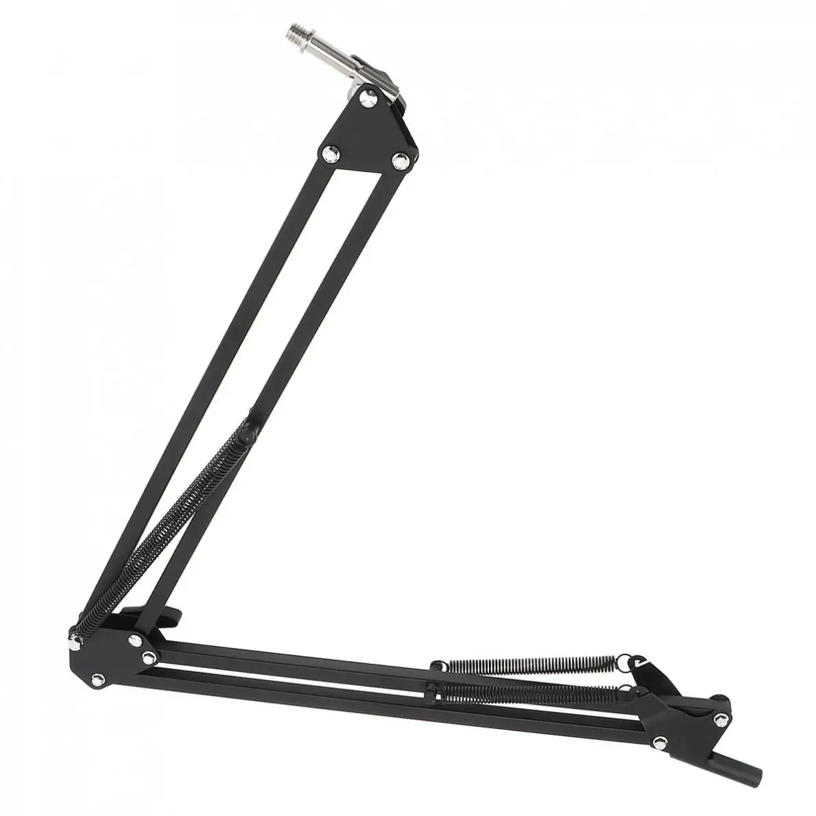Suporte de Braço de Tesoura de Microfone Suporte de Clipe de Telefone Suporte de Parafuso Universal para Ktv Preto de Nb-35 Studio Luzes - - Image 5