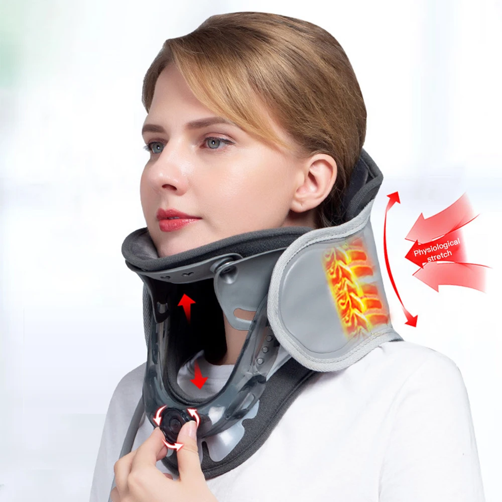 Relax Neck Support Collar Health Care Neck Traction Apparatus Device