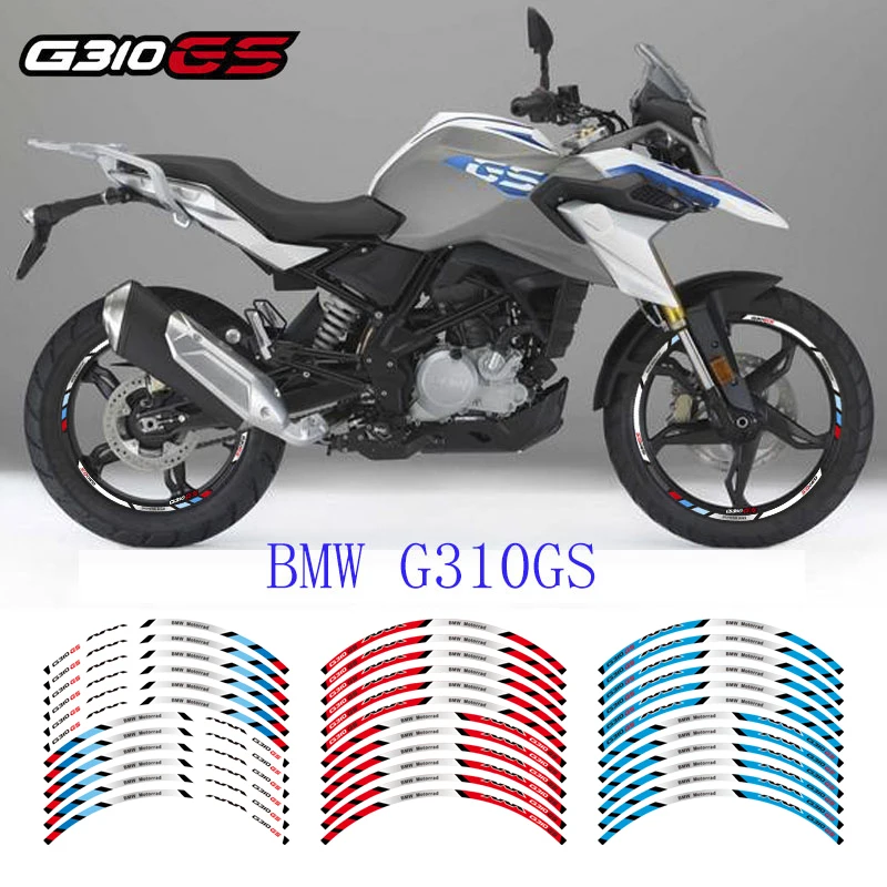 

Kodaskin Motorcycle Wheel Decals Stickers Set Rim Stripes Laminated For bmw g310gs g 310gs g310 gs